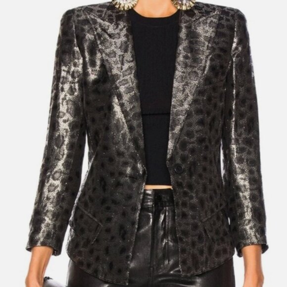 Smythe Metallic Blazer: Size 10 | Like New! - Picture 1 of 6